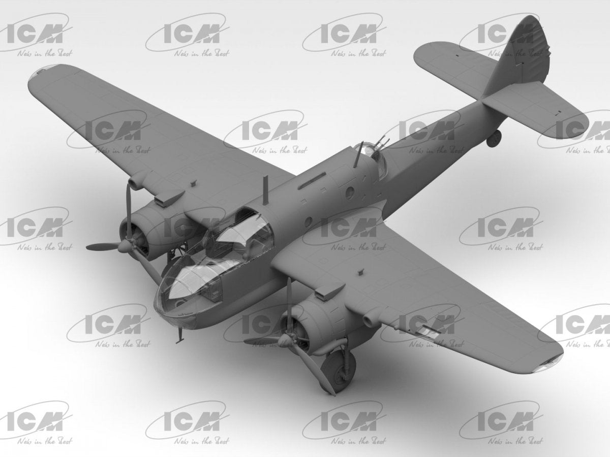 ICM 48310 Bristol Beaufort Mk.I WWII British torpedo bomber 1/48 – imagen 11