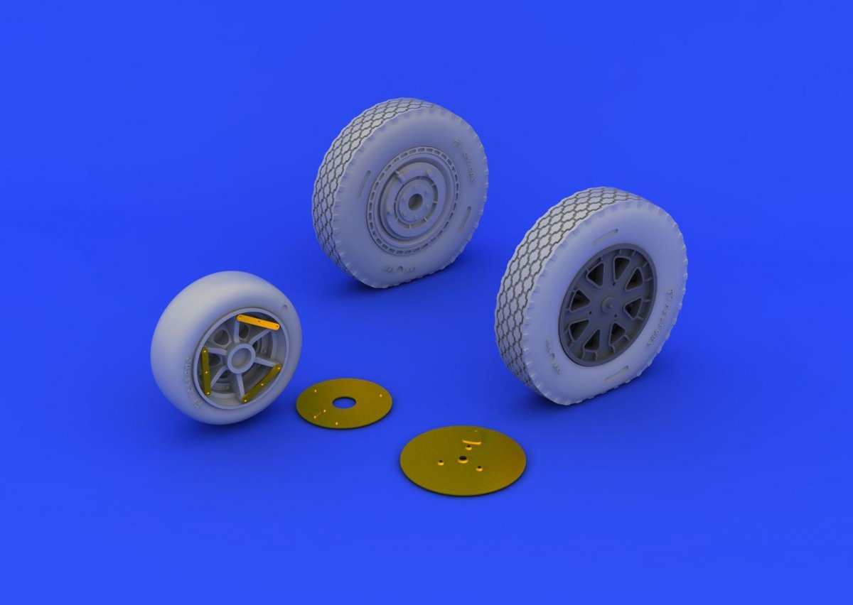 Eduard 648203 P-39 wheels late 1/48 (EDUARD) – zdjęcie 5