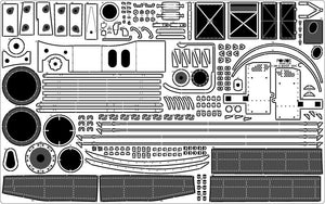 Pontos 48001F1 U-Boot Type VII C Detail up set 1/48 – imagen 7