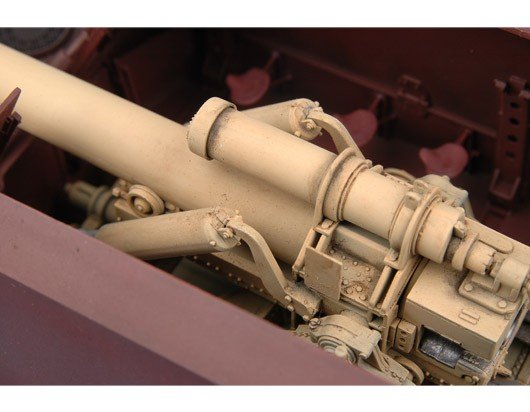 Trumpeter 01540 Geschutzwagen Tiger Grille21/210mm Mortar 18/1 L/31 1/35 – imagen 4