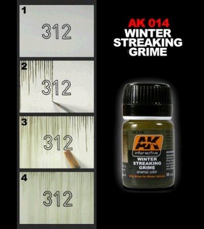 AK Interactive AK014 Winter Streaking Grime 35ml – image 2