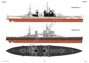 Kagero 7019 The battleship HMS Duke of York EN/PL – imagen 3