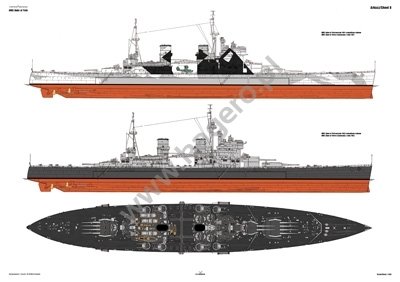 Kagero 7019 The battleship HMS Duke of York EN/PL – imagen 3