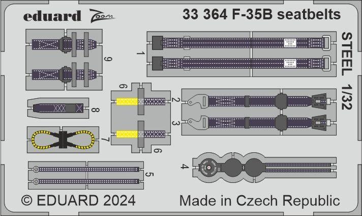 Eduard BIG33160 F-35B TRUMPETER 1/32 – imagen 6