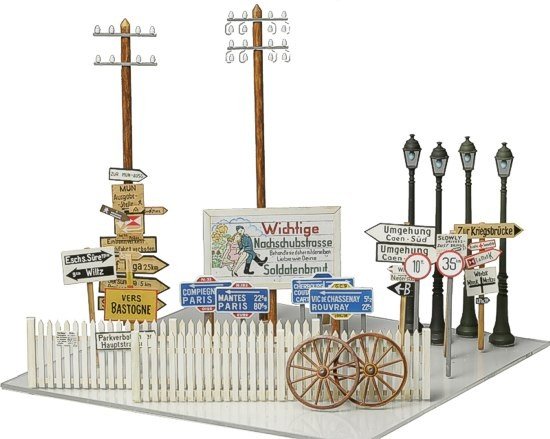 Tamiya 32509 Road Sign Set 1/48 – zdjęcie 2