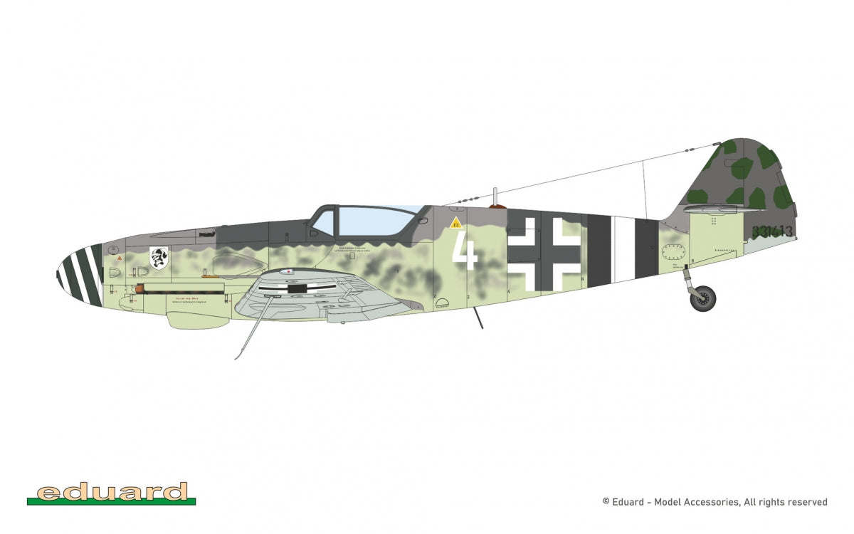Eduard 82166 Bf 109K-4 - The ProfiPACK Edition 1/48 – zdjęcie 3