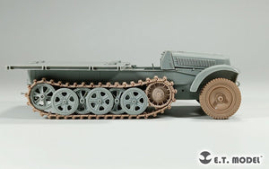 E.T. Model P35-124 WWII German Sd.kfz.250/Sd.kfz.10 Sagged Front Wheels for Dragon Kit 1/35 – imagen 7