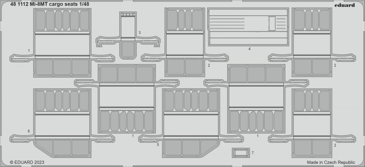 Eduard BIG49379 Mi-8MT CARGO INTERIOR TRUMPETER 1/48 – immagine 2