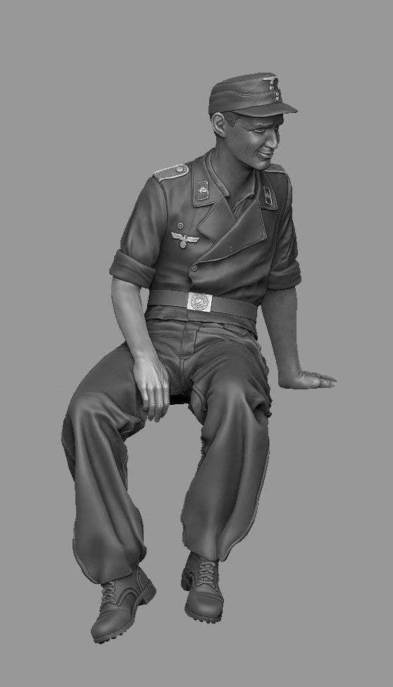 Panzer Art FI35-123 StuG gunner at rest 1/35 – imagen 4
