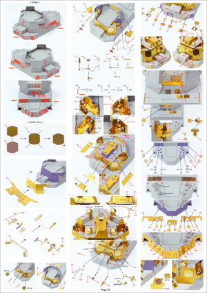 Pontos 35028F1 USS DDG-92 Momsen Flight IIa Detail Up Set 1/350 – imagen 12