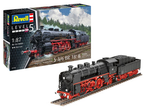 Revell 02168 Express locomotive S3/6 BR18 with tender 1/87 – immagine 2