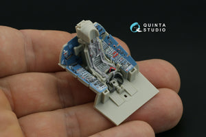 Quinta Studio QD48233 Su-27SM 3D-Printed &amp;amp; coloured Interior on decal paper (KittyHawk) 1/48 – zdjęcie 6