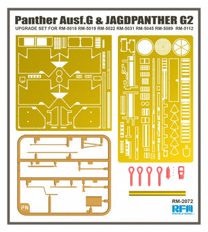 Rye Field Model 2072 Panther Ausf.G UPGRADE SET 1/35 – Bild 3