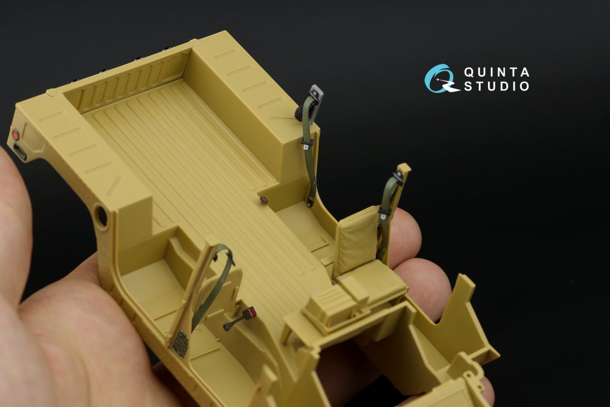 Quinta Studio QR35003 HUMVEE family belts, 3D-Printed &amp;amp; coloured on decal paper (all kits) 1/35 – zdjęcie 7