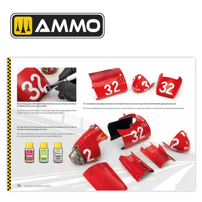 Ammo by Mig 6298 Comment peindre des voitures miniatures Bilingue : anglais et espagnol – image 5