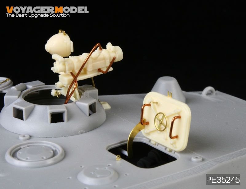 Voyager Model PE35245 WWII German E-100 for TRUMPETER 00384 1/35 – imagen 6