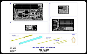 Aber 35K06 German tank destroyer Sd. Kfz. 138/2 Hetzer 1/35 – imagen 7