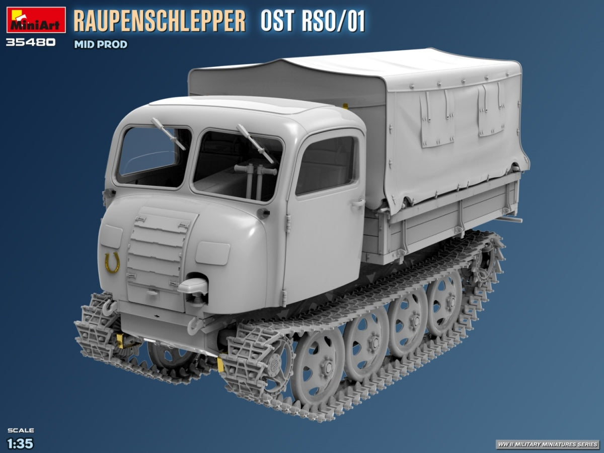 Miniart 35480 Raupenschlepper Ost RSO/01 Mid Prod. 1/35 – imagen 7