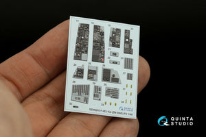 Quinta Studio QDS-48245 F-4EJ Kai 3D-Printed &amp;amp; coloured Interior on decal paper (ZM SWS) (Small version) 1/48 – immagine 5