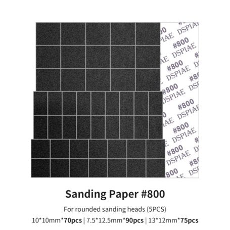 Papier abrasif DSPIAE MSP-ES08 grain 800