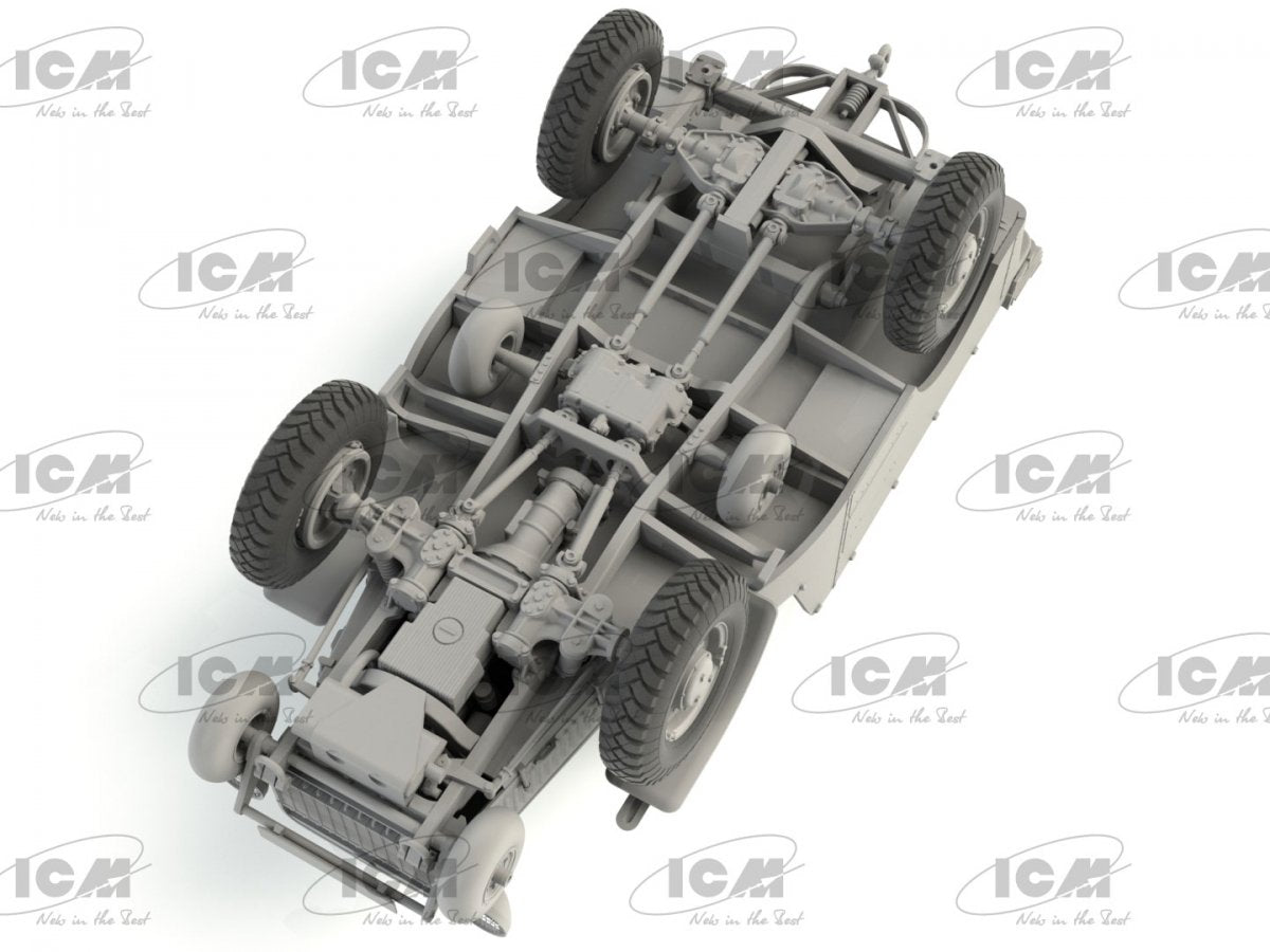 ICM 35573 Laffly (f) Type V15T Véhicule militaire allemand de la Seconde Guerre mondiale 1/35 – image 8