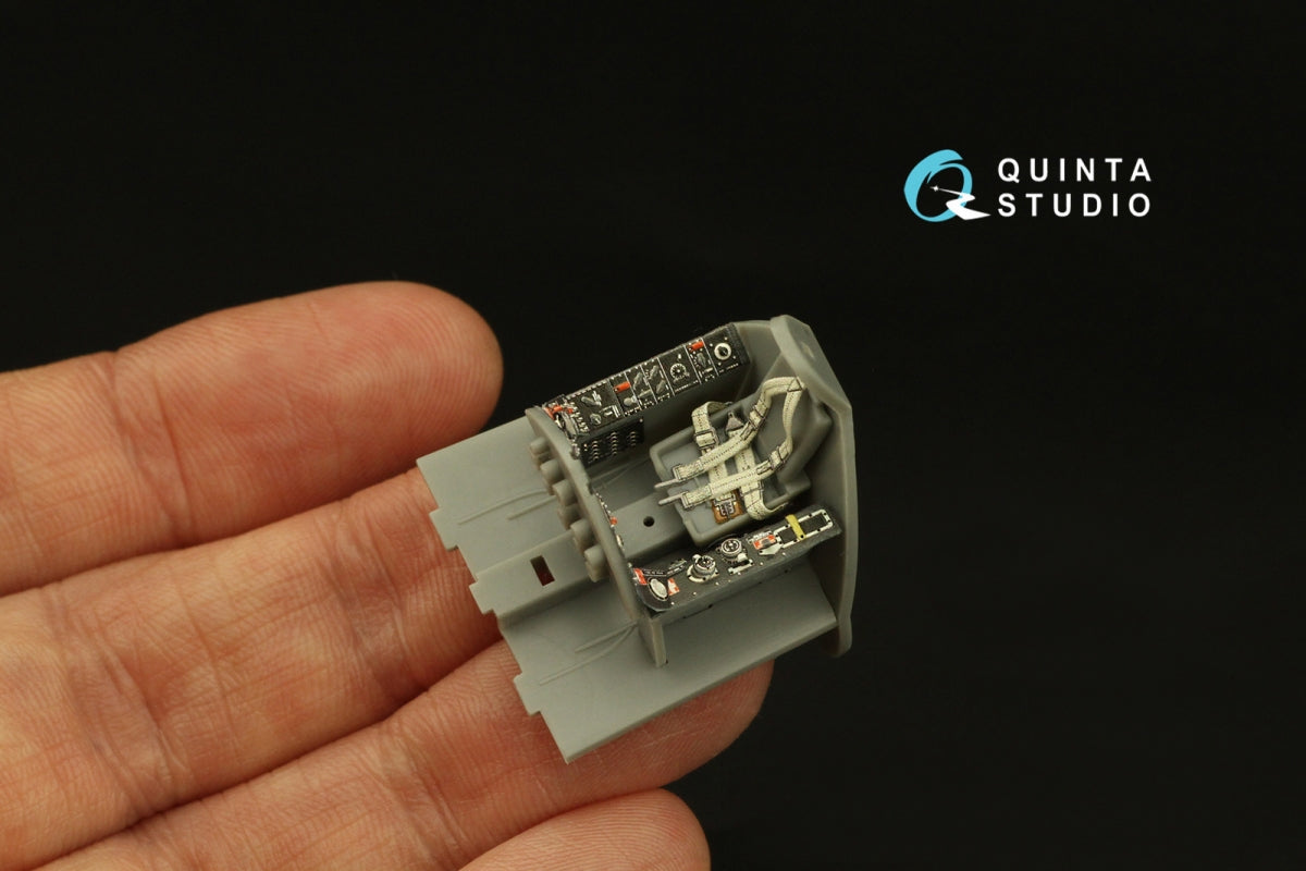 Quinta Studio QD48384 F8F-2 Bearcat 3D-Printed &amp;amp; coloured Interior on decal paper (Hobby Boss) 1/48 – imagen 10