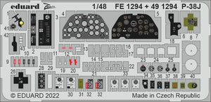 Eduard BIG49349 P-38J TAMIYA 1/48 – immagine 18