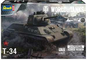 Revell 03510 T-34 &amp;quot;Easy Click&amp;quot; World of Tanks 1/72
