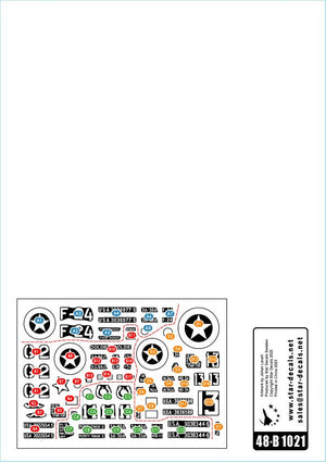Star Decals 48-B1021 US M4A1 Sherman. Débarquement et France 1944. Échelle 1/48 – image 3