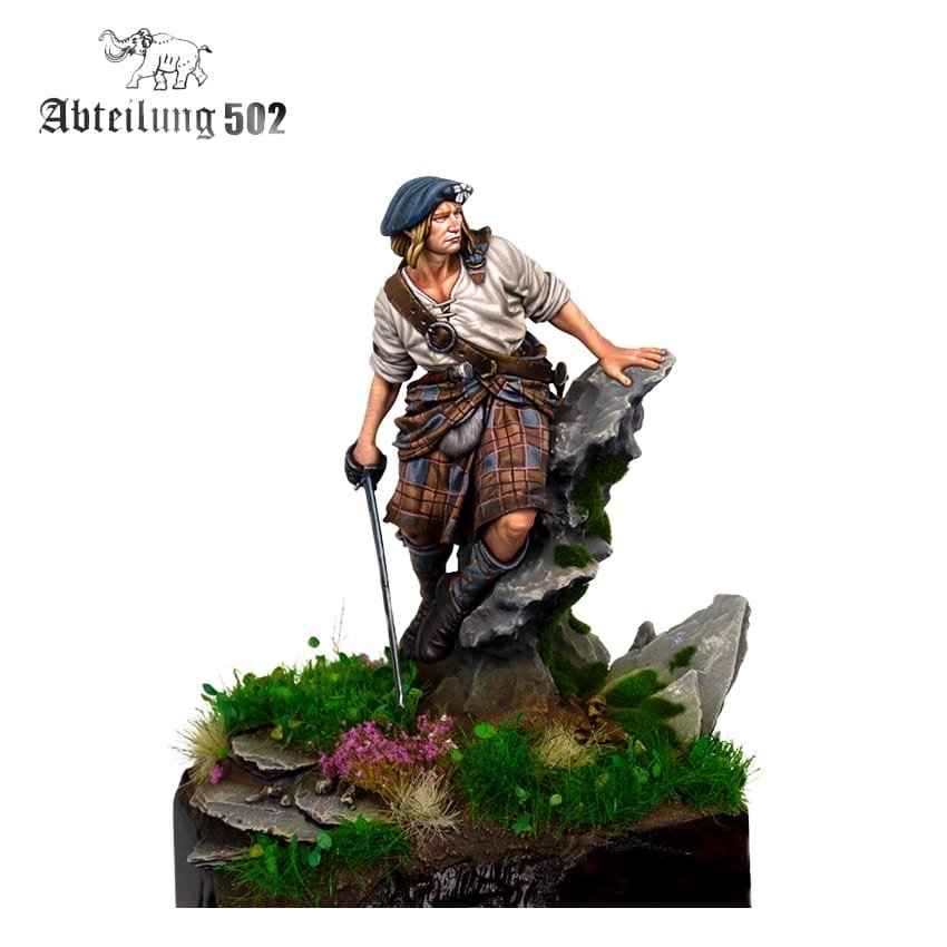 502 Abteilung ABT1022 HIGHLANDER BATAILLE DE CULLODEN RÉSINE 54MM.  – image 3