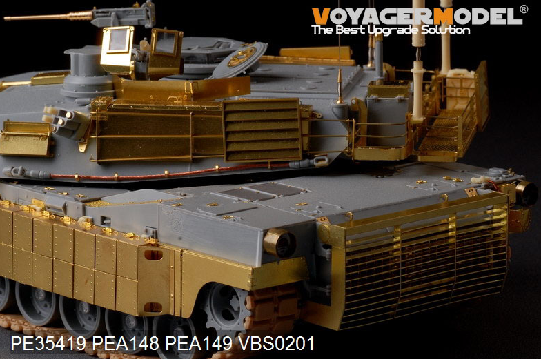 Voyager Model PEA149 Modern US Army M1A2 TUSK Slat Armor (For DRAGON 3536) 1/35 – image 4