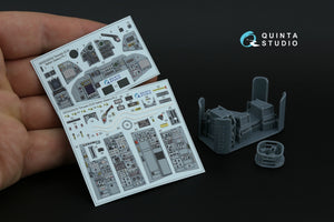 Quinta Studio QD+32232 Tornado ECR Italian 3D-Printed &amp;amp; coloured Interior on decal paper (Italeri) (with 3D-printed resin parts) 1/32 – imagen 2