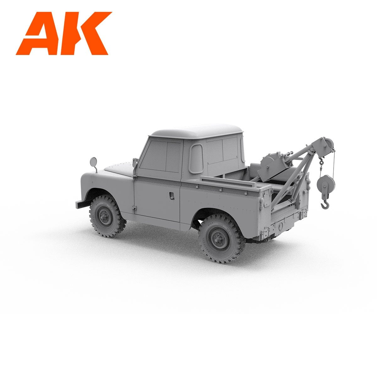 AK Interactive AK35014 LAND ROVER 88 SERIES IIA CRANE-TOW TRUCK 1/35 – imagen 6