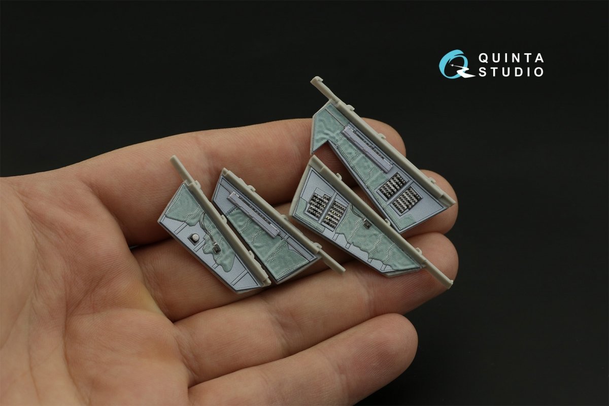 Quinta Studio QD32098 F-14A 3D-Printed &amp;amp; coloured Interior on decal paper ( Trumpeter ) 1/32 – immagine 7