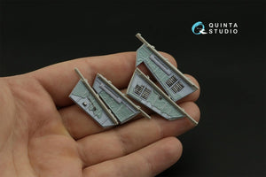 Quinta Studio QD32098 F-14A 3D-Printed &amp;amp; coloured Interior on decal paper ( Trumpeter ) 1/32 – immagine 7