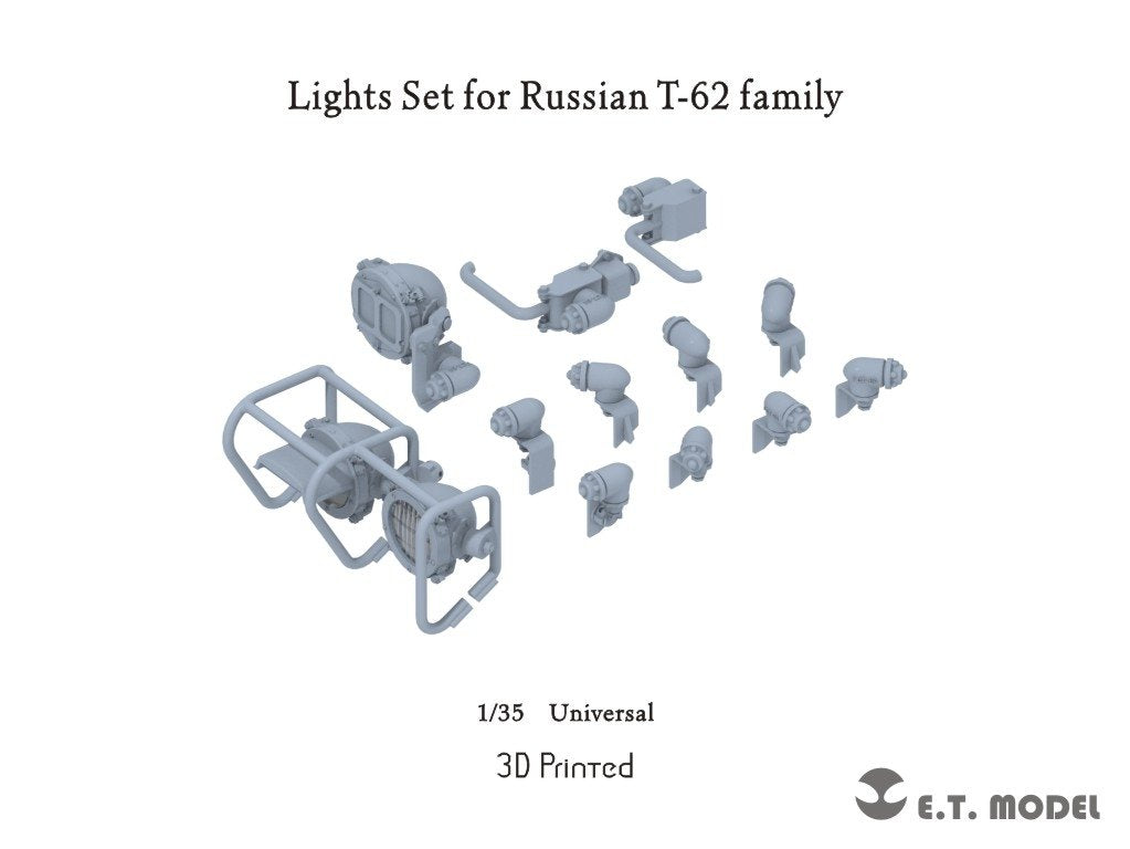 ET Model P35-269 Lights Set for Russian T-62 Family ( 3D Print ) 1/35