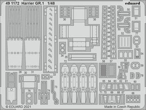 Eduard 491172 Harrier GR.1 KINETIC 1/48 – zdjęcie 2