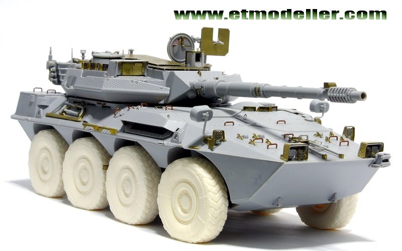 E.T. Model E35-006 Modern Italian B1 Centauro Tank Destroyer (For TRUMPETER 00386) 1/35 – imagen 6