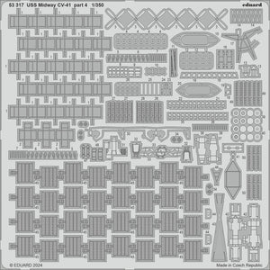 Eduard 53317 USS Midway CV-41 Part 4 TRUMPETER 1/350