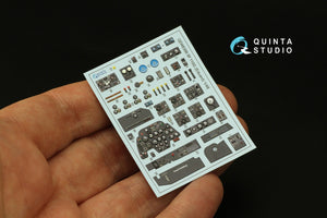 Quinta Studio QD48386 BF 110G 3D-Printed &amp;amp; coloured Interior on decal paper (Eduard) 1/48 – imagen 3
