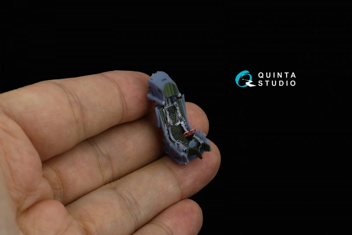 Quinta Studio QR+48062 K-36DM Series2 (late) ejection seat (for MiG-29, MiG-31, Su-27, Su-33, Su-34 aircraft since 2008) (All kits) 1/48 – imagen 8