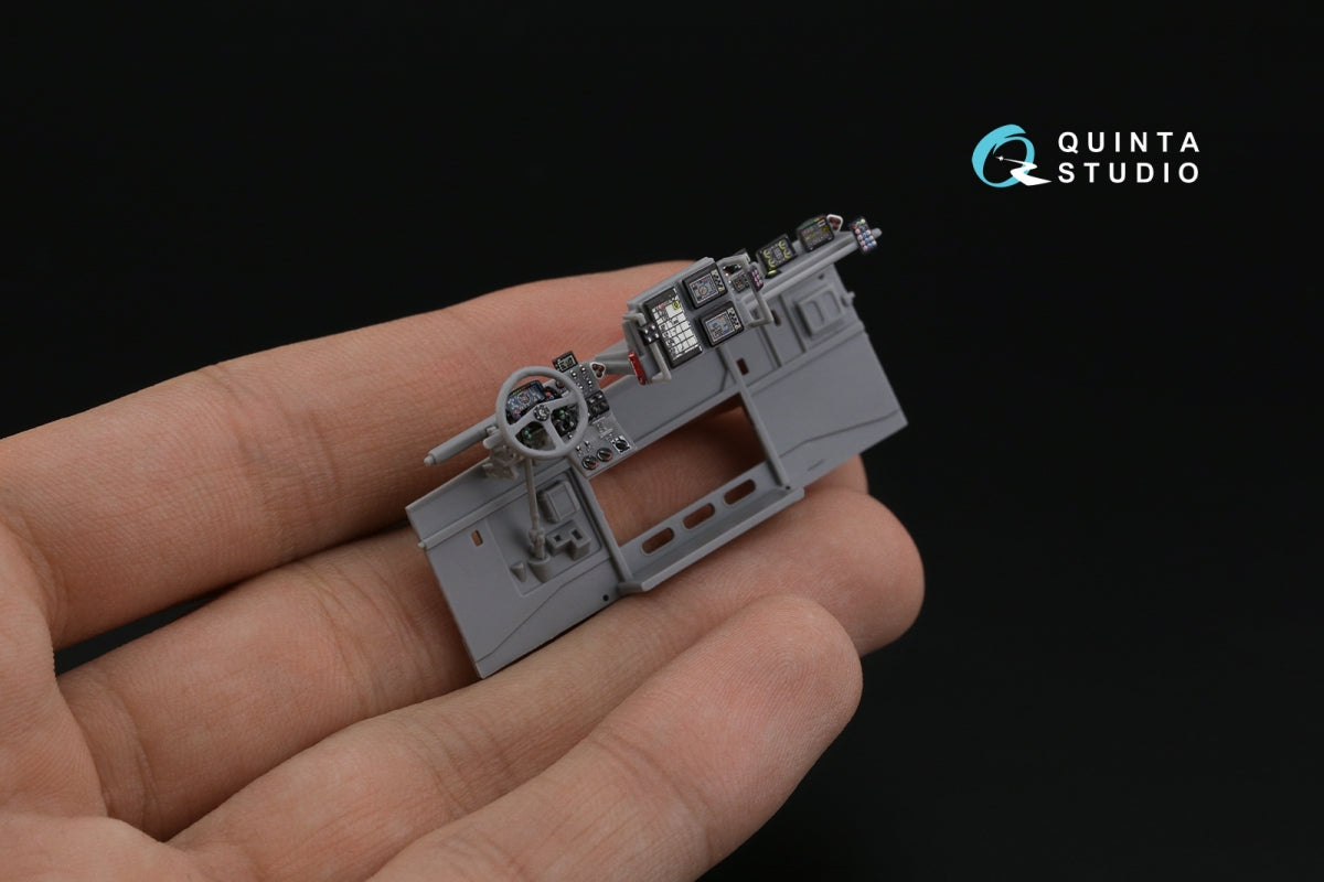 Quinta Studio QDS-43001 KAMAZ-43509 3D-Printed coloured Interior on decal paper (Zvezda) (Small version) 1/43 – imagen 9