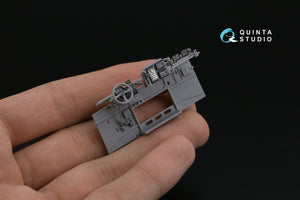 Quinta Studio QDS-43001 KAMAZ-43509 3D-Printed coloured Interior on decal paper (Zvezda) (Small version) 1/43 – imagen 9