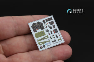 Quinta Studio QD48462 P-51D/K 3D-Printed coloured Interior on decal paper (Meng) 1/48 – immagine 4