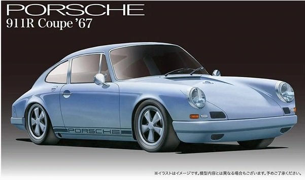 Fujimi 126678 Porsche 911R Coupe &amp;#39;67 1/24