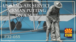 Copper State Models F32-055 RNAS mechanic with a can 1/32 – imagen 2