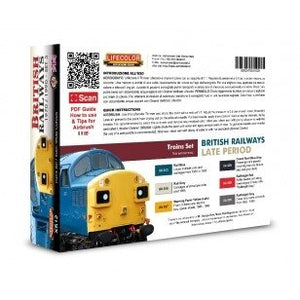Lifecolor XS12 Acrylic color Set British Railways Set 3 6x22ml – imagen 2