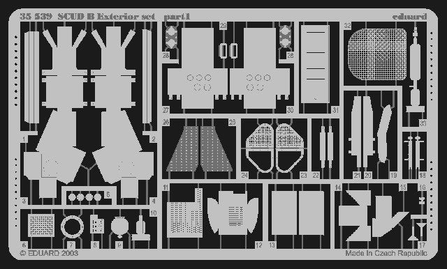 Eduard 35539 SCUD B exterior 1/35 Dragon – imagen 4