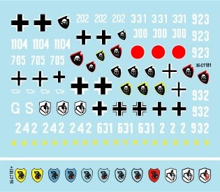 Star Decals 35-C1181 18. Panzer Division # 1 1/35 – Bild 3