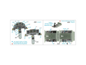 Quinta Studio QDS-48426 F-15E 3D-Printed coloured Interior on decal paper (Academy) (Small version) 1/48 – immagine 12